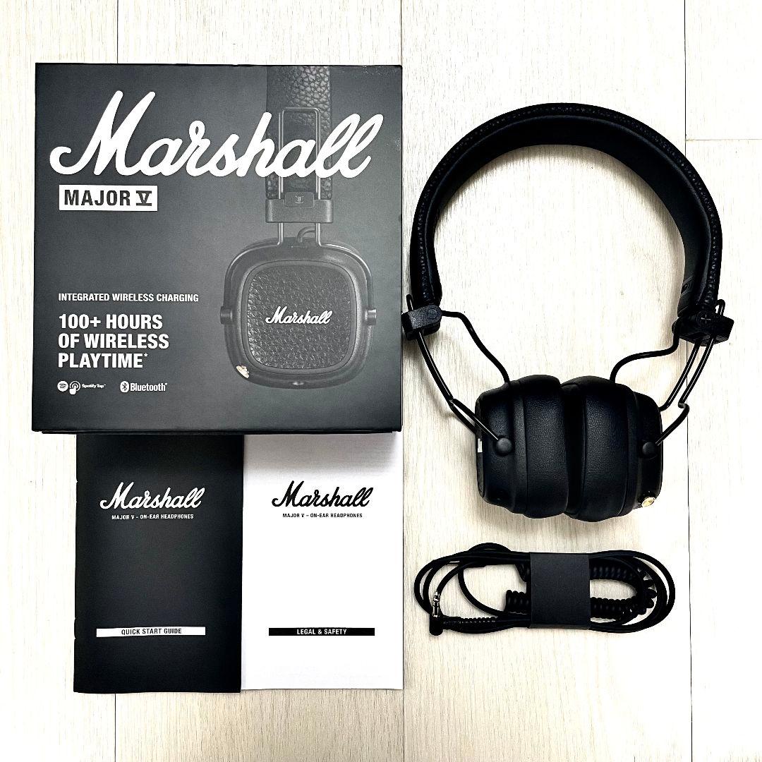 ヘッドホン MARSHALL MAJOR V Black