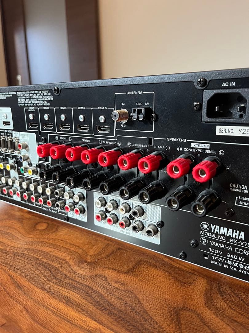 YAMAHA RX-V767 AVレシーバー