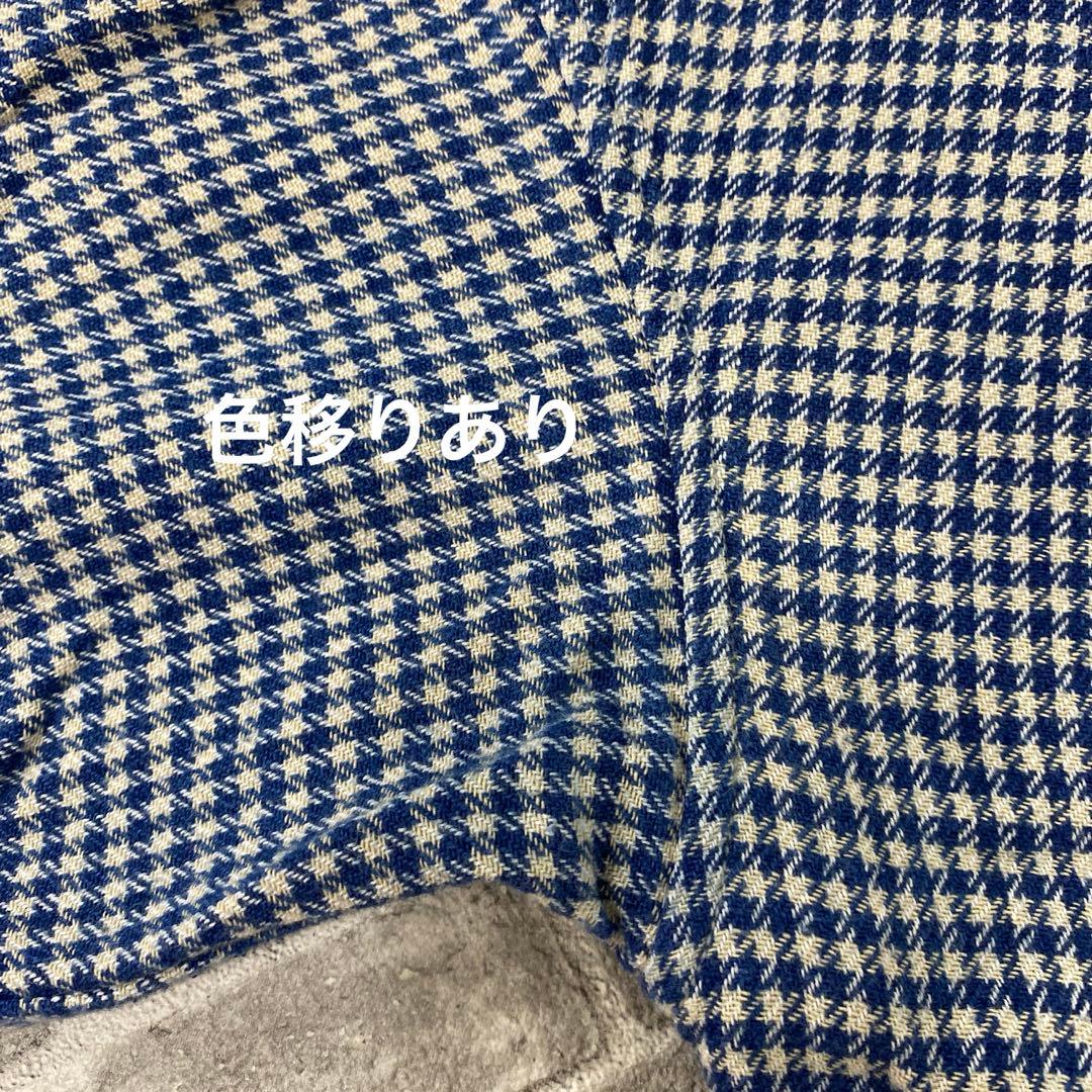 N875♪ 45R ギンガムチェックコットンワンピース