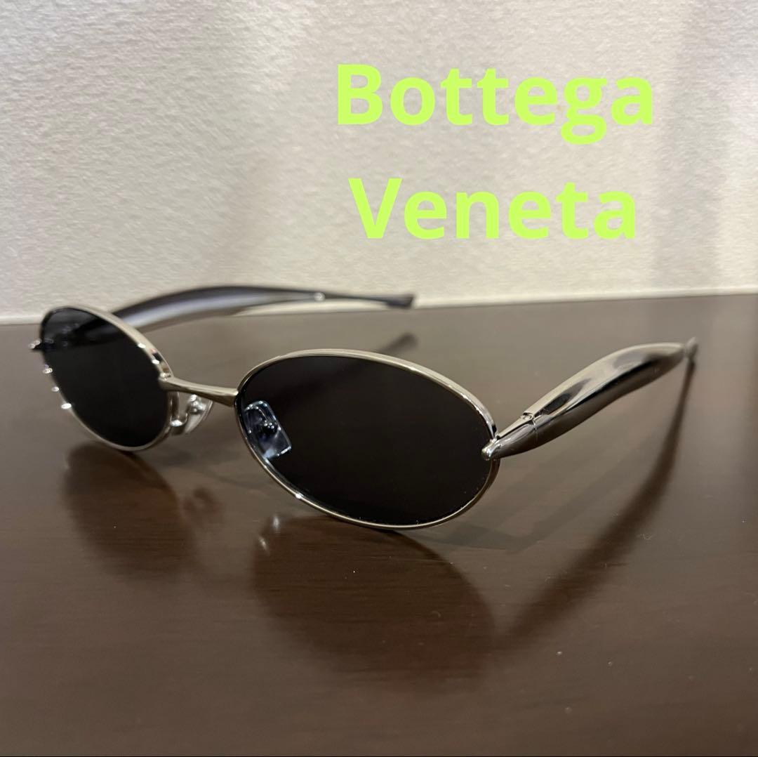 小物 Bottega Veneta Sardine oval sunglasses