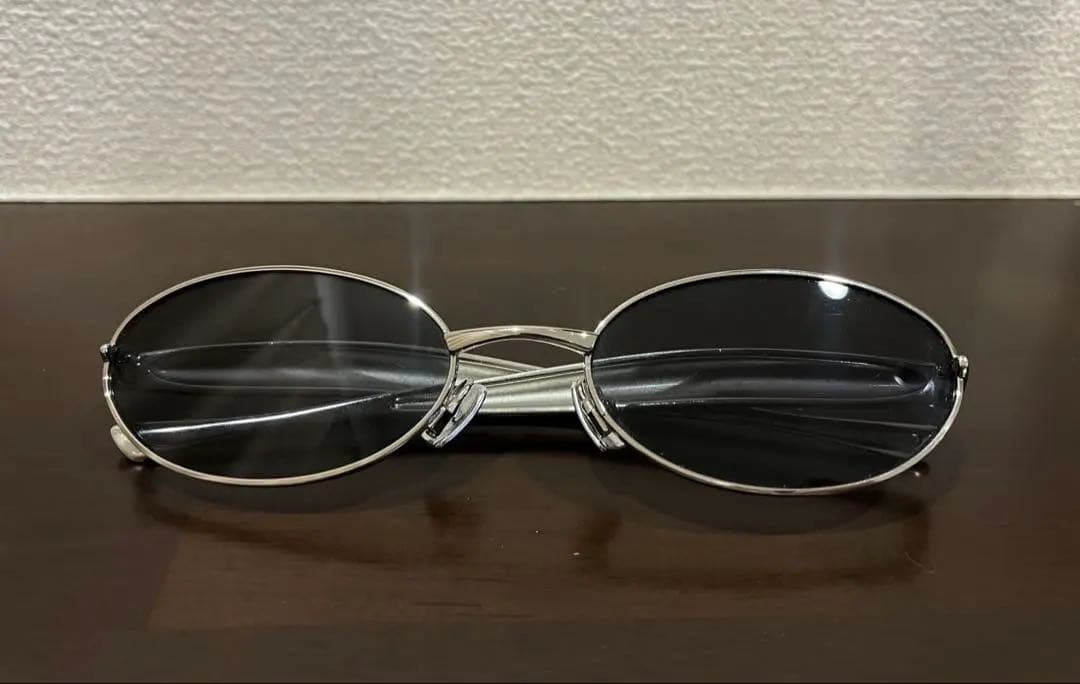 小物 Bottega Veneta Sardine oval sunglasses