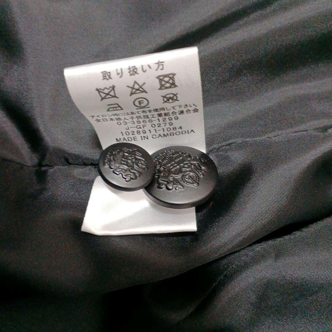 WF ワンダーファクトリー スリーピース フォーマルスーツ 黒ボタン　140