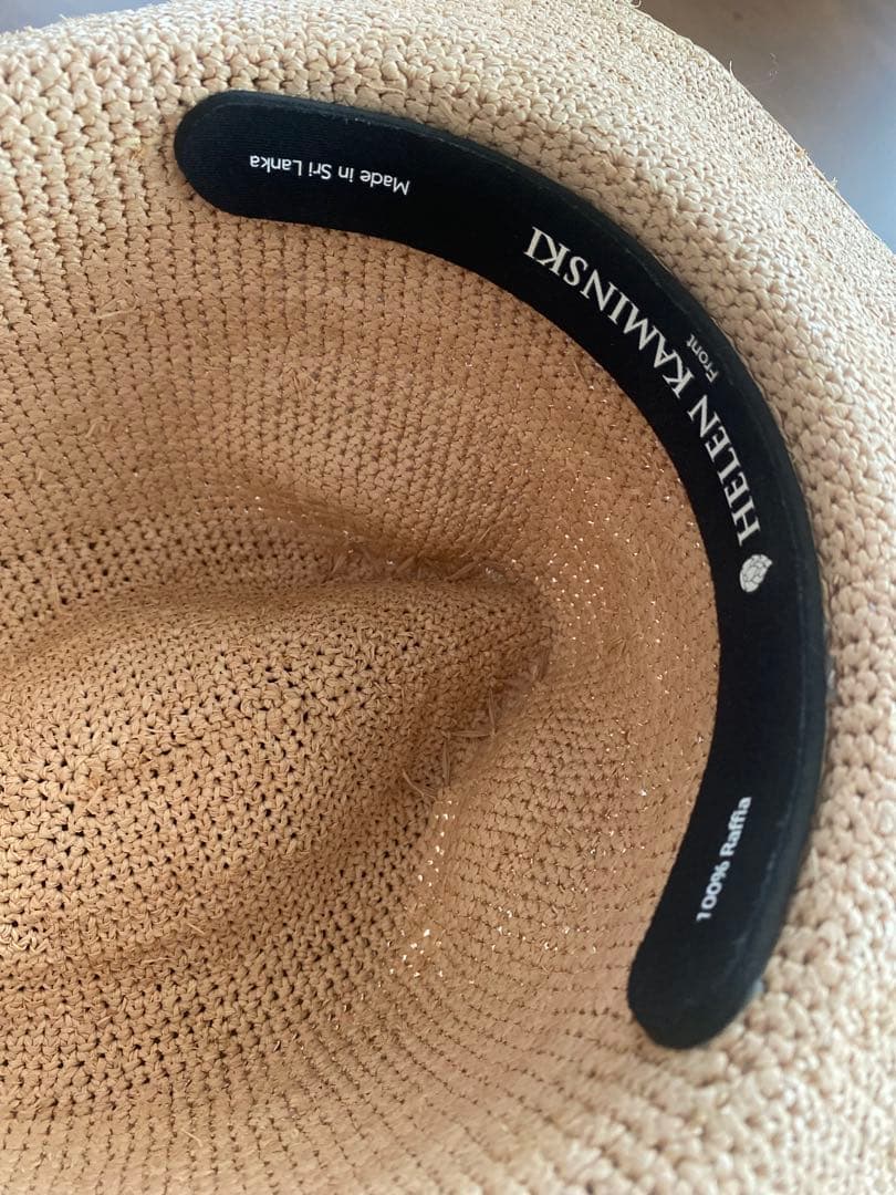 お値下げ⭐︎ヘレンカミンスキー　ラフィアハット　デスモンダ　ナチュラル