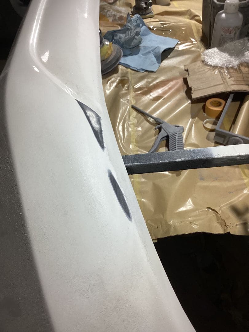 ハイエース200系ワイド用CRSエセックスバージョン4フロントスポイラー美品