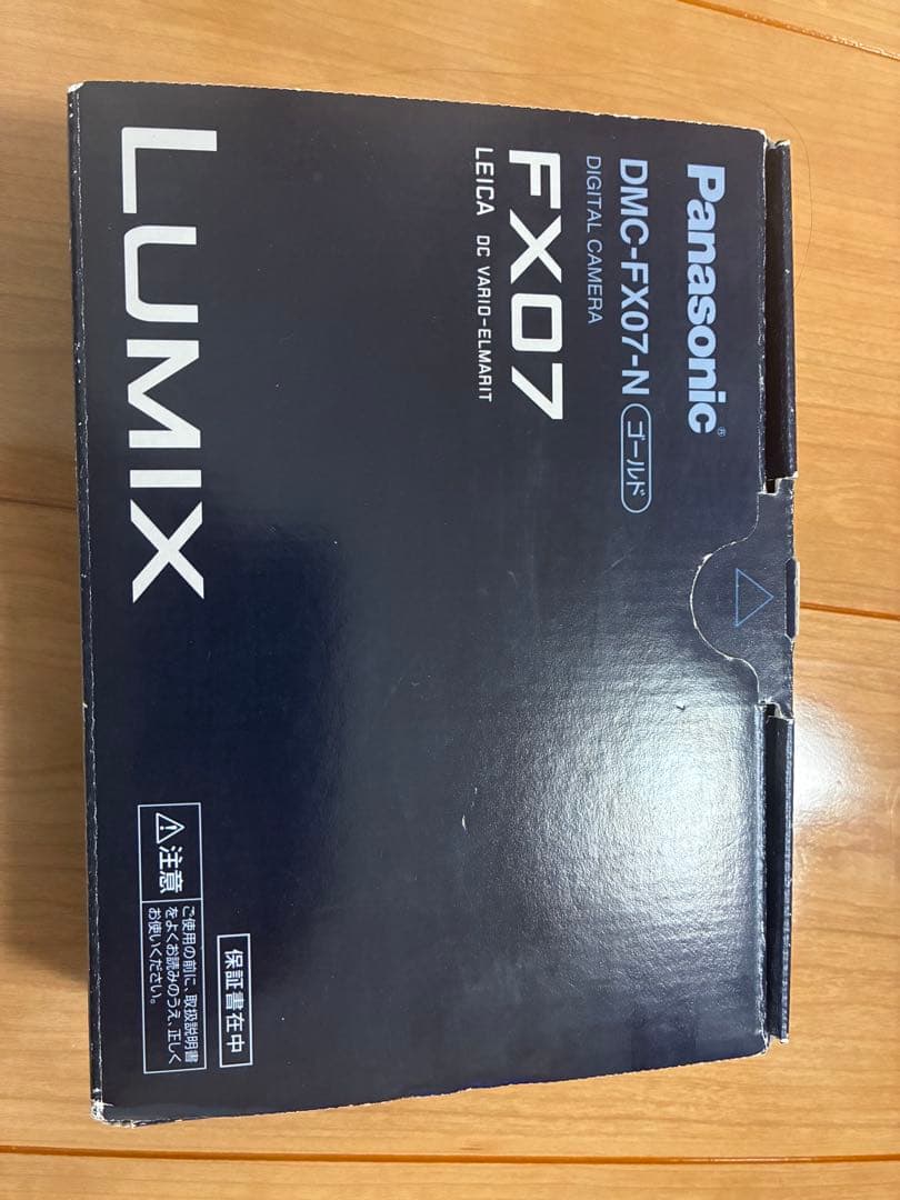 動作確認済み　Panasonic DMC-FX07 コンパクトデジタルカメラ