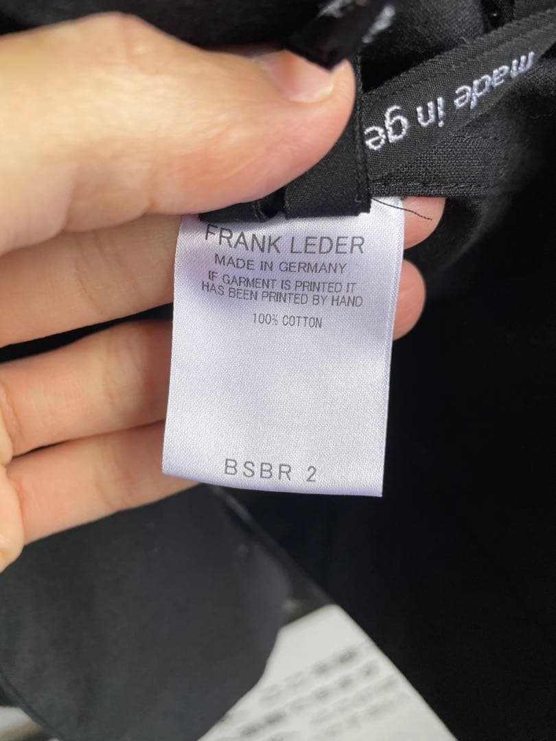 【即日発送・美品】 FRANK LEDER テーラードジャケット
