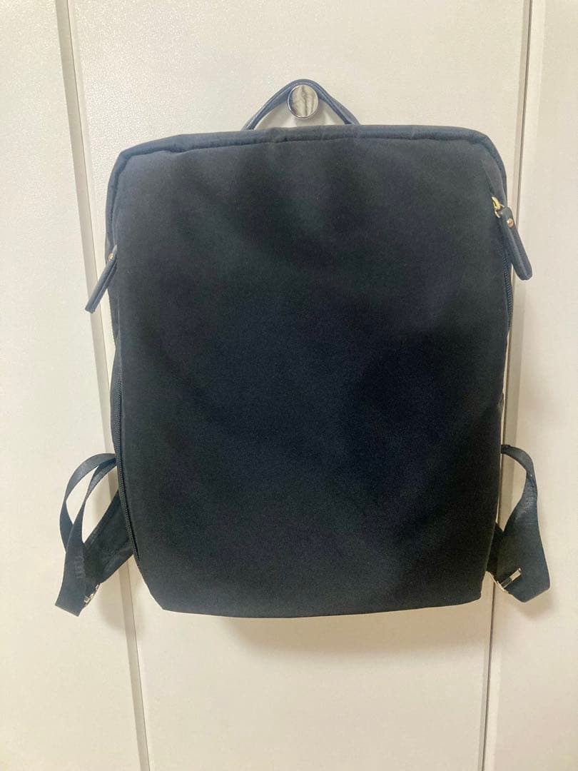 目々澤鞄 ビジネスリュック レディース ブラック