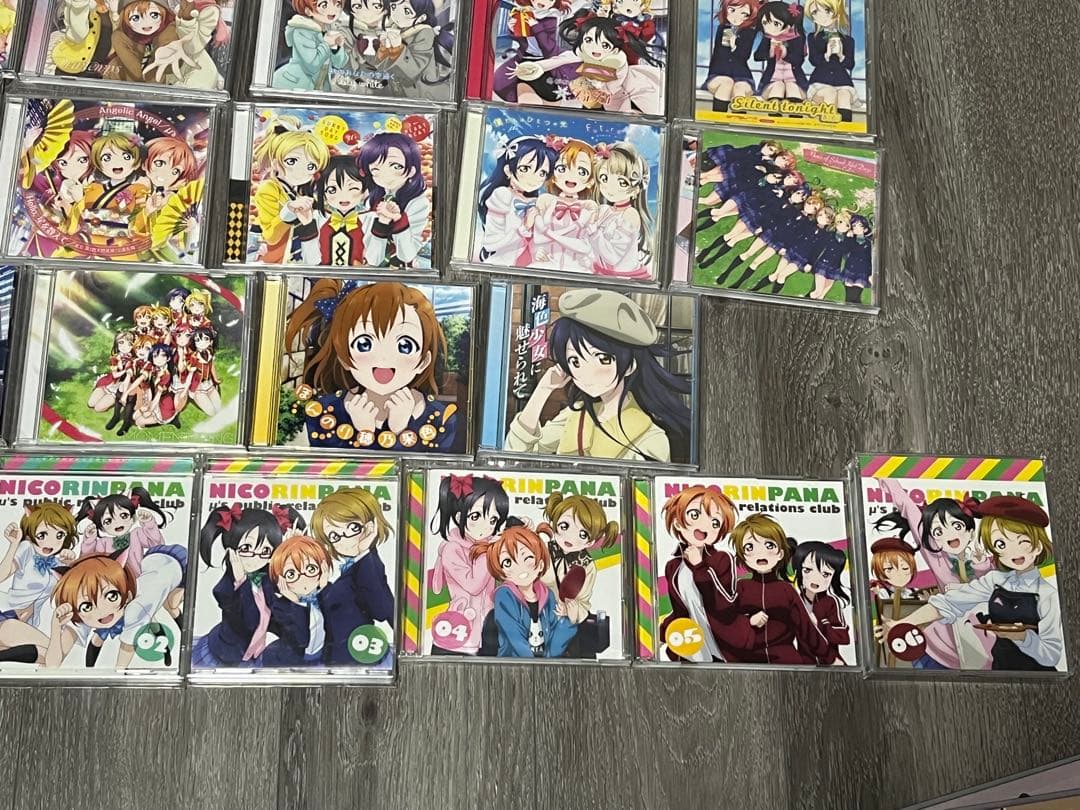 ラブライブ! μ’s CD49枚セット 1期2期劇場版他CD収納BOX付き