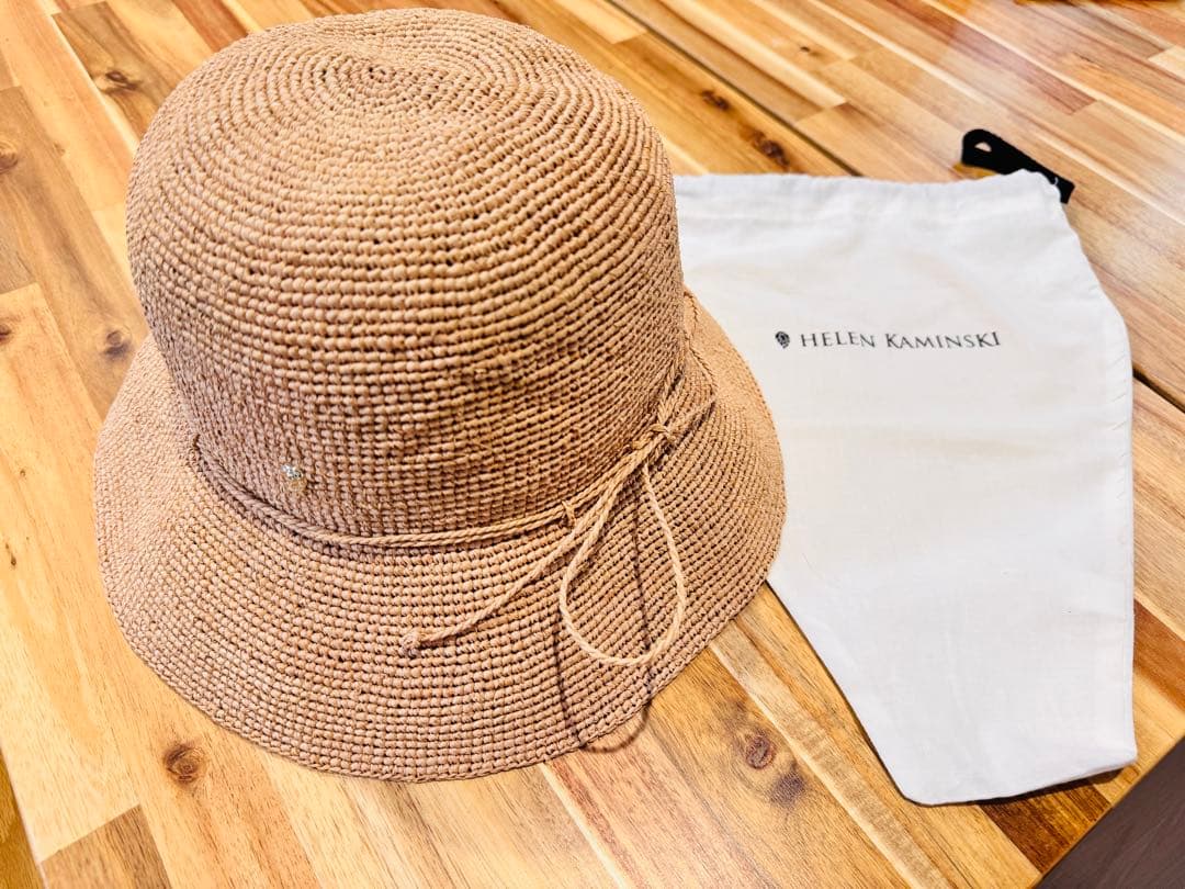 新品未使用 HELEN KAMINSKI Villa 6 麦わら帽子