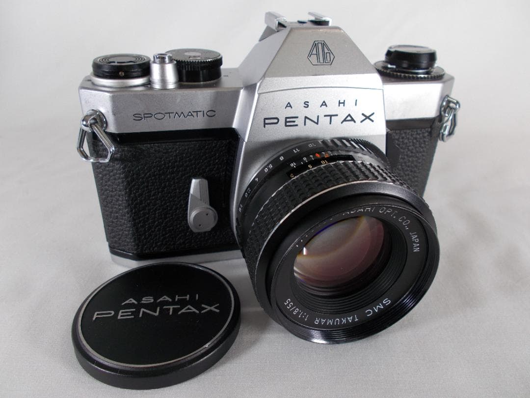 フィルムカメラ 整備済 完動品　Pentax SPII + f1.8　P209
