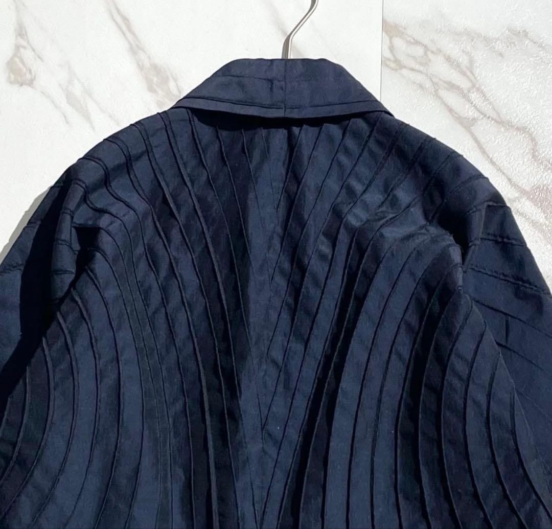 ジャケット・アウター ISSEY MIYAKE Mint 3D Circle Jacket NVY L
