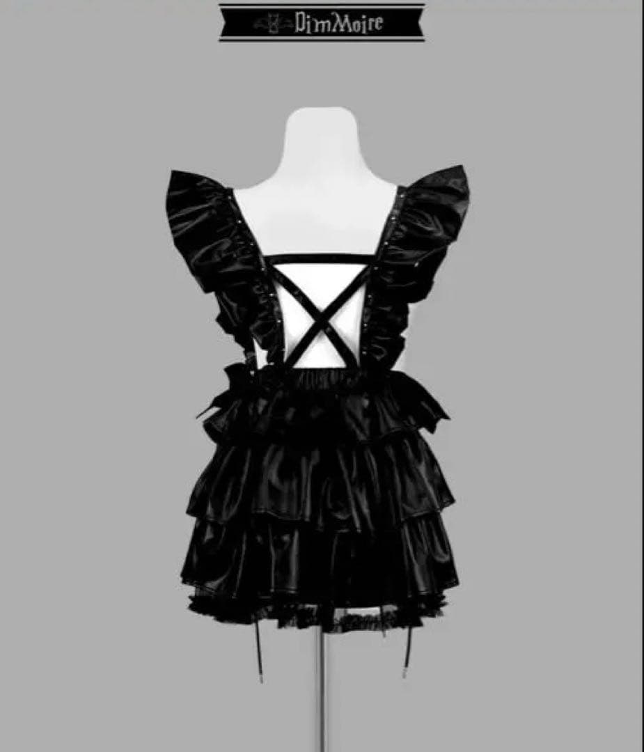 Dimmoire スタッズメイドスカート