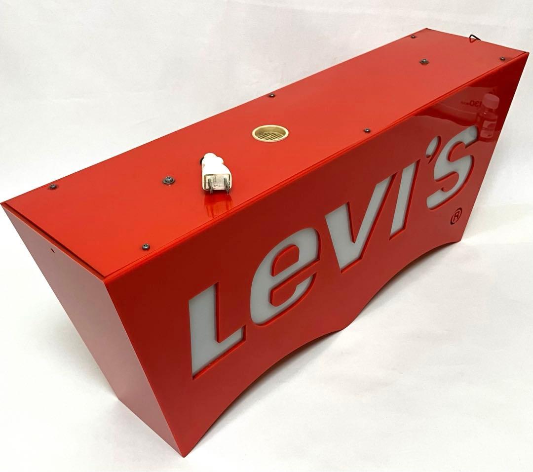 美品 動作保証 LEVI'S リーバイス ネオンサイン 店舗用ディスプレイ看板