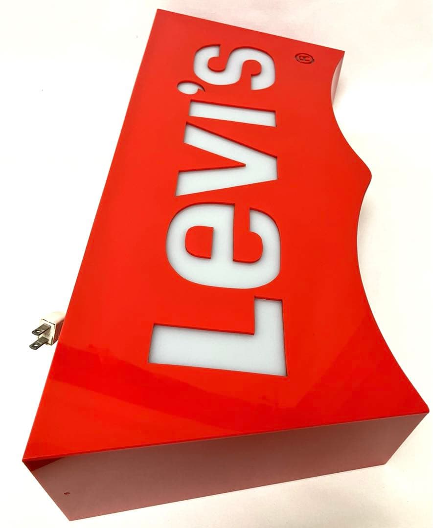 美品 動作保証 LEVI'S リーバイス ネオンサイン 店舗用ディスプレイ看板