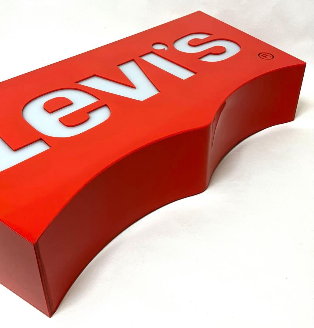 美品 動作保証 LEVI'S リーバイス ネオンサイン 店舗用ディスプレイ看板