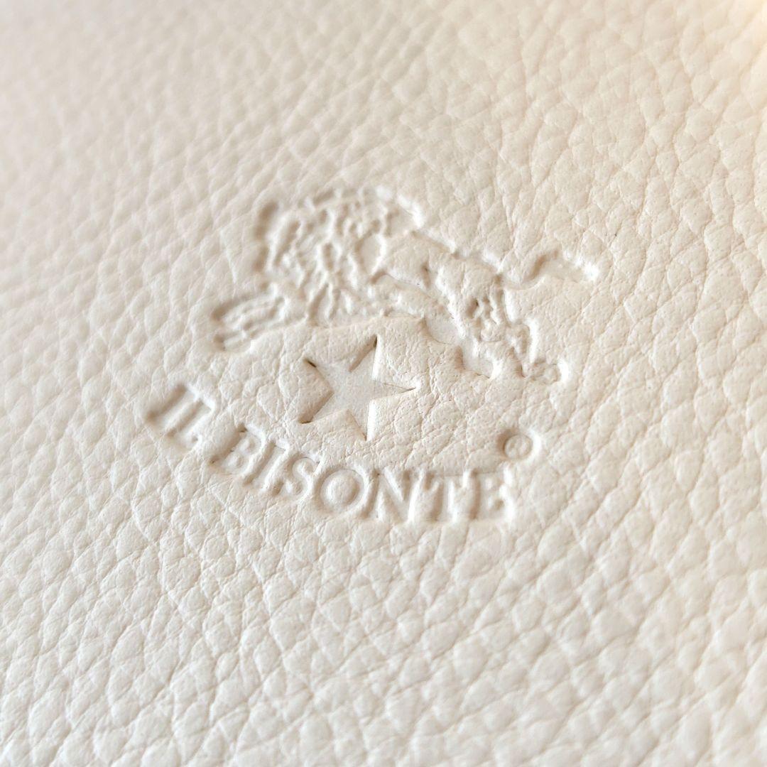 ★未使用★ イルビゾンテ アイボリー 長財布 ジッパー式