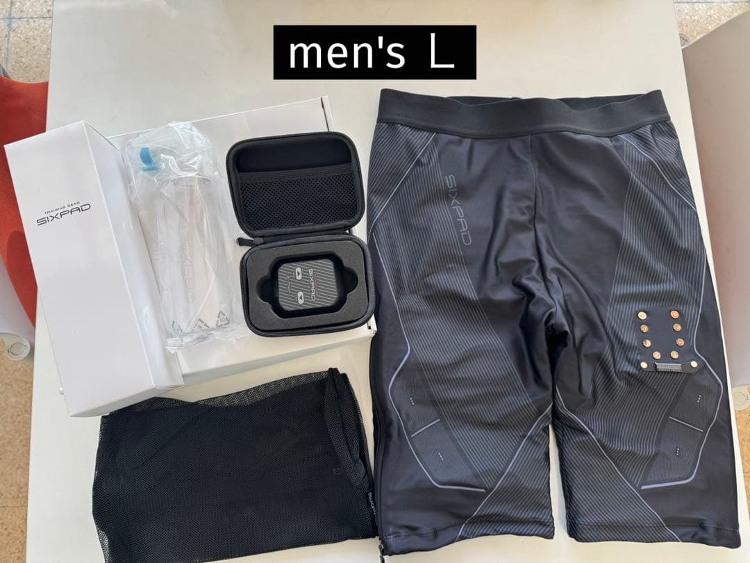 【シックスパッド】パワースーツ　ヒップアンドレッグ メンズＬ