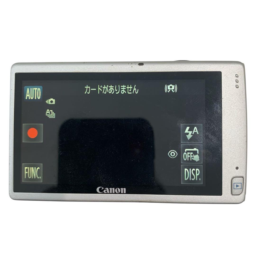 M19082 Canon IXY 420F シルバー コンパクトデジタルカメラ