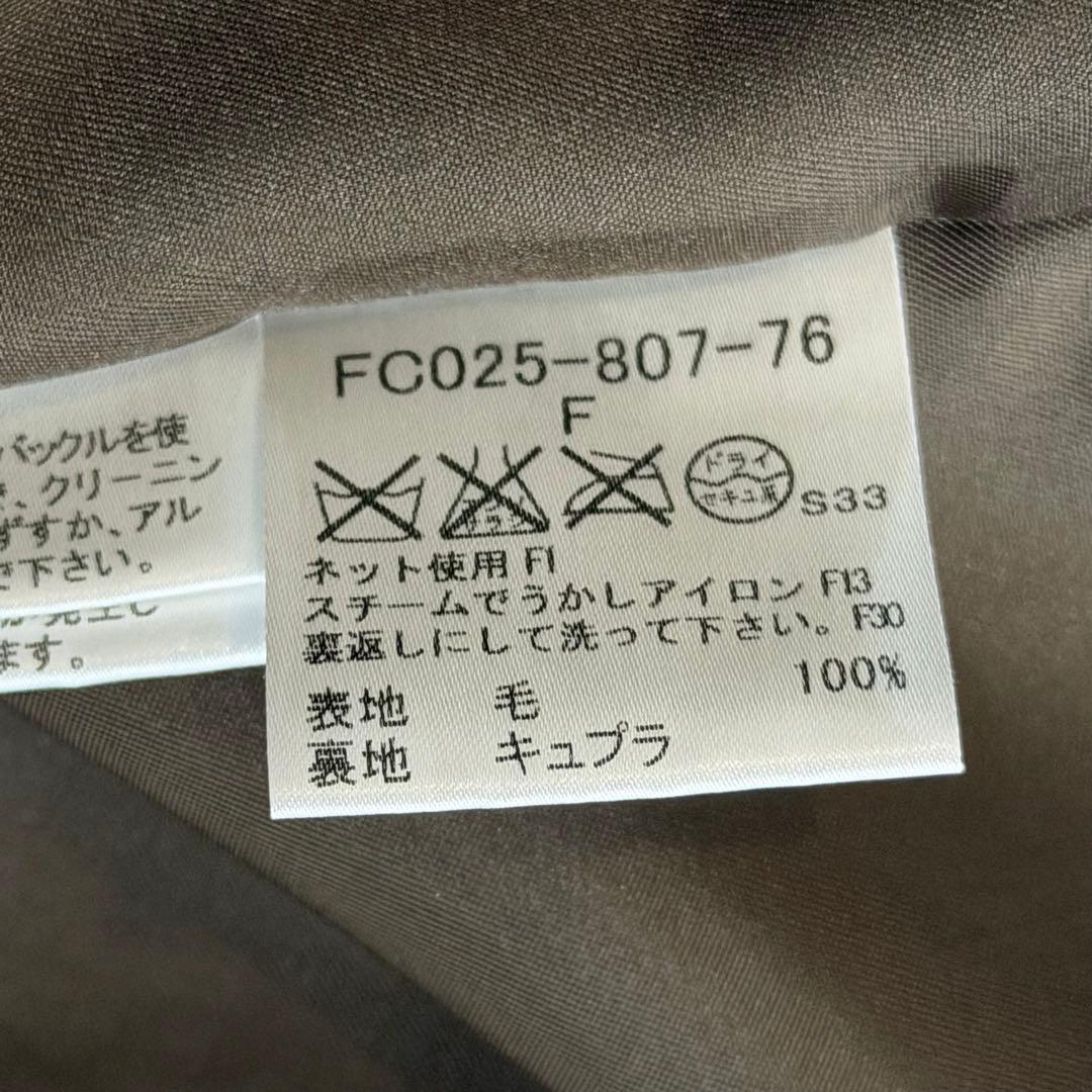 バーバリーロンドン　ポンチョ　ケープコート　ウール　ノバチェック　レザー　カーキ