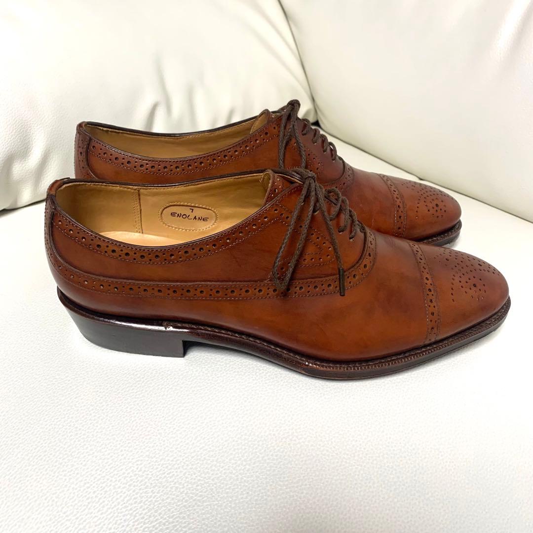 RayMar ウィングチップ レザー　ドレスシューズ　ブラウン