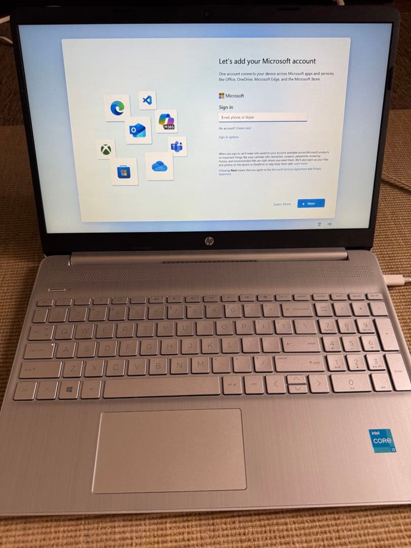 HPラップトップパソコン(EU仕様)ジャンク