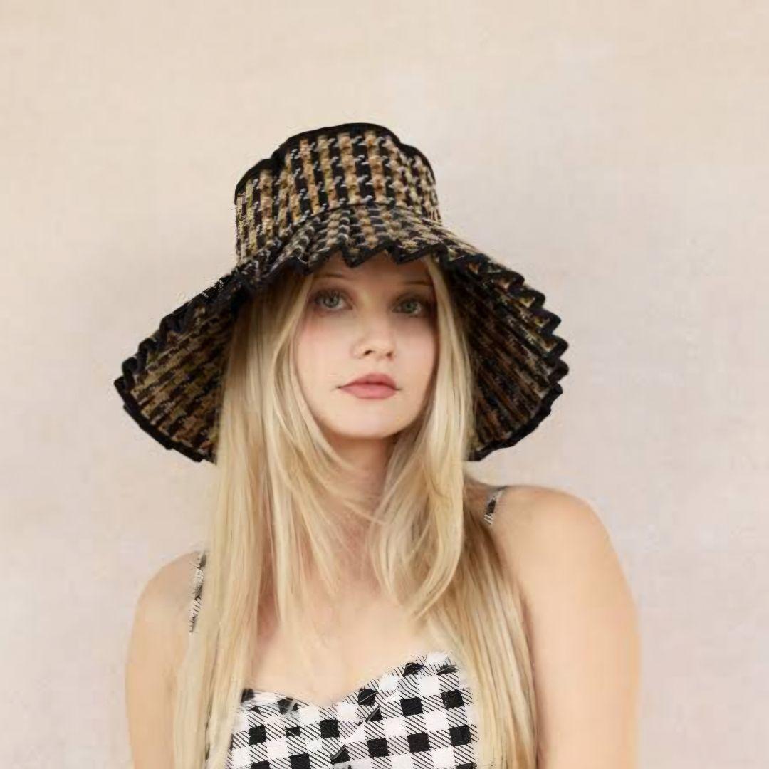 loma murrayローナマーレイ カプリ ローマ 麦わら帽子 折り畳みハット