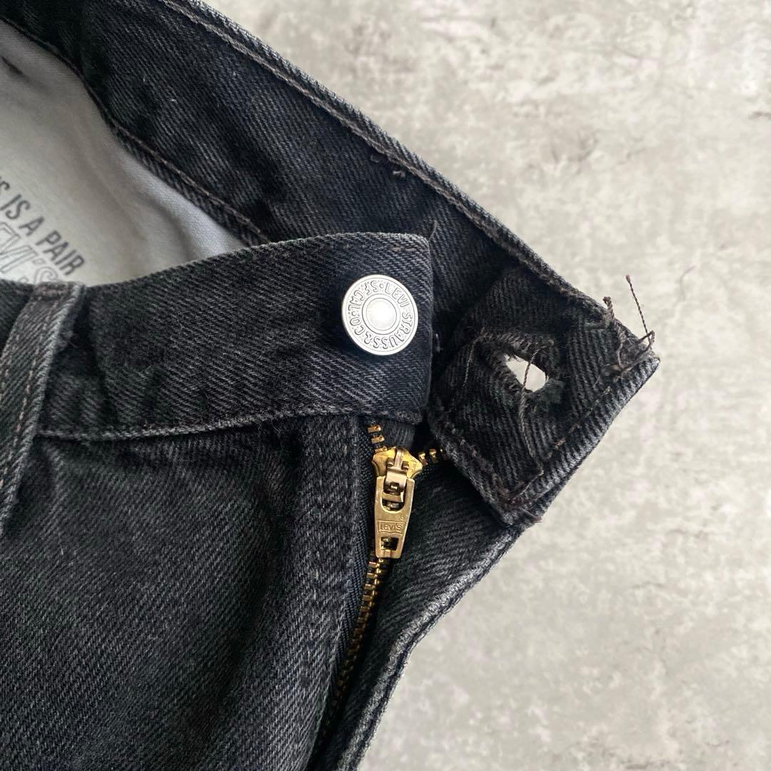 00s Levis 517 ブラック デニム パンツ USA製 W36 L34