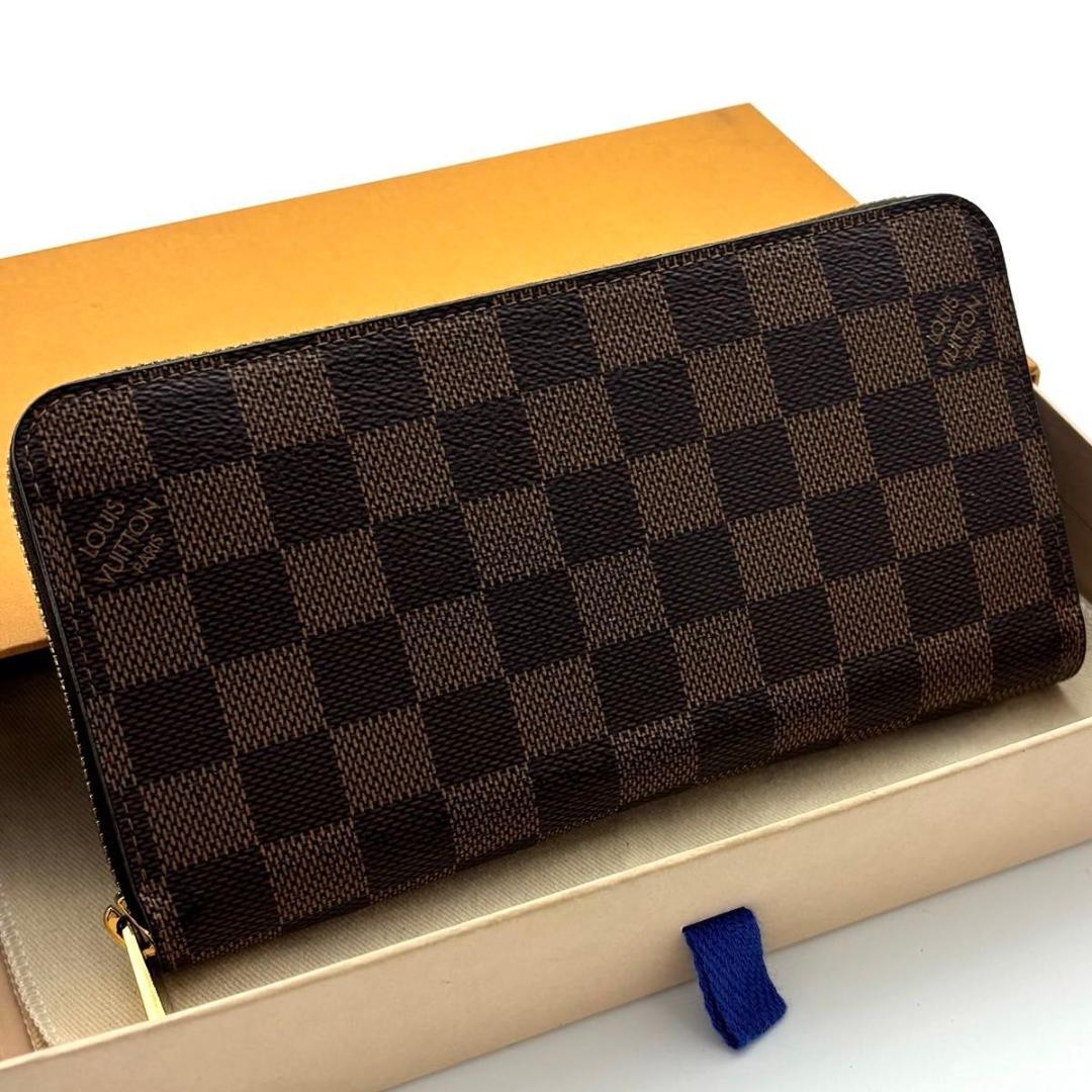 【現行 最高級美品】ルイヴィトン ダミエ ジッピーウォレット 長財布 レディース