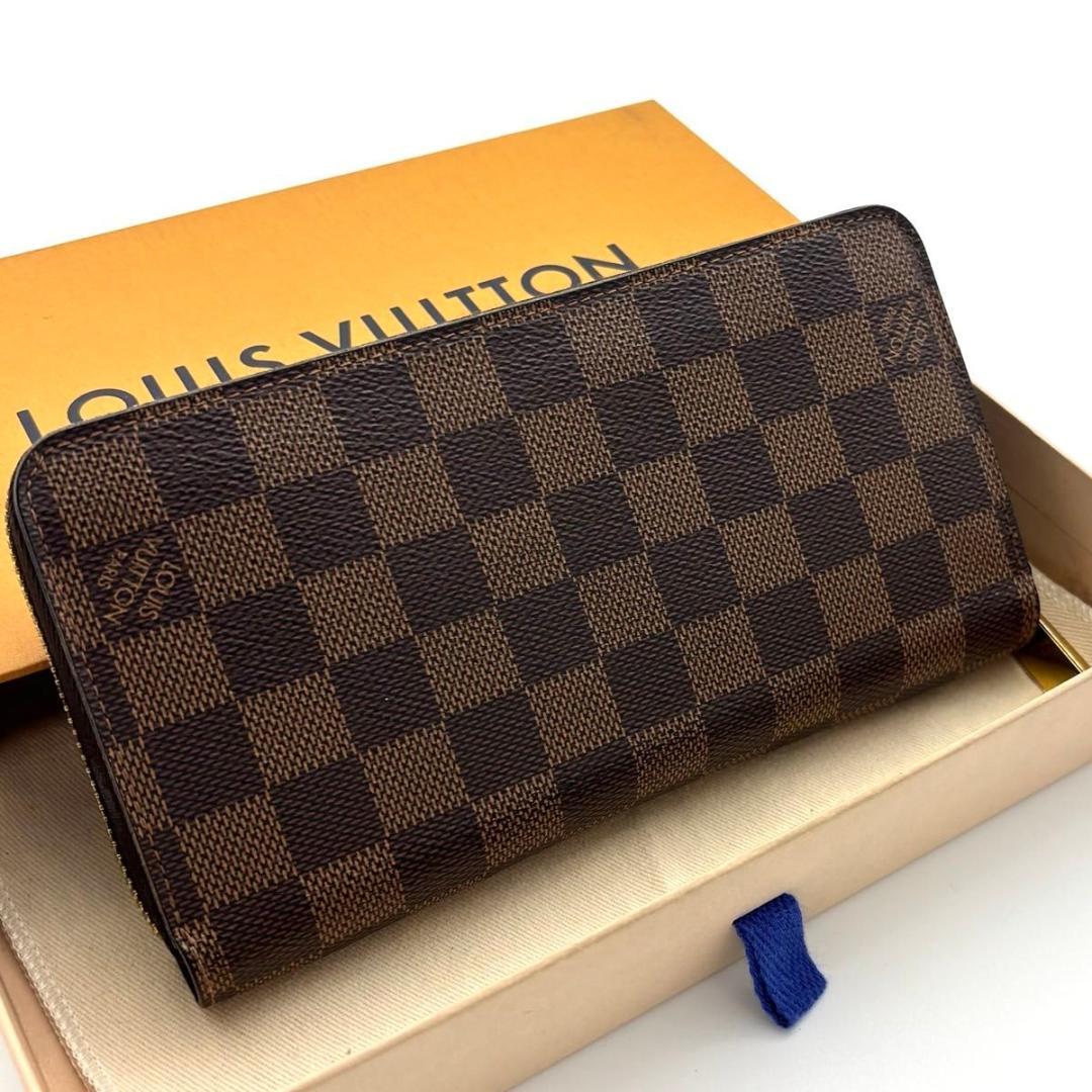 【現行 最高級美品】ルイヴィトン ダミエ ジッピーウォレット 長財布 レディース