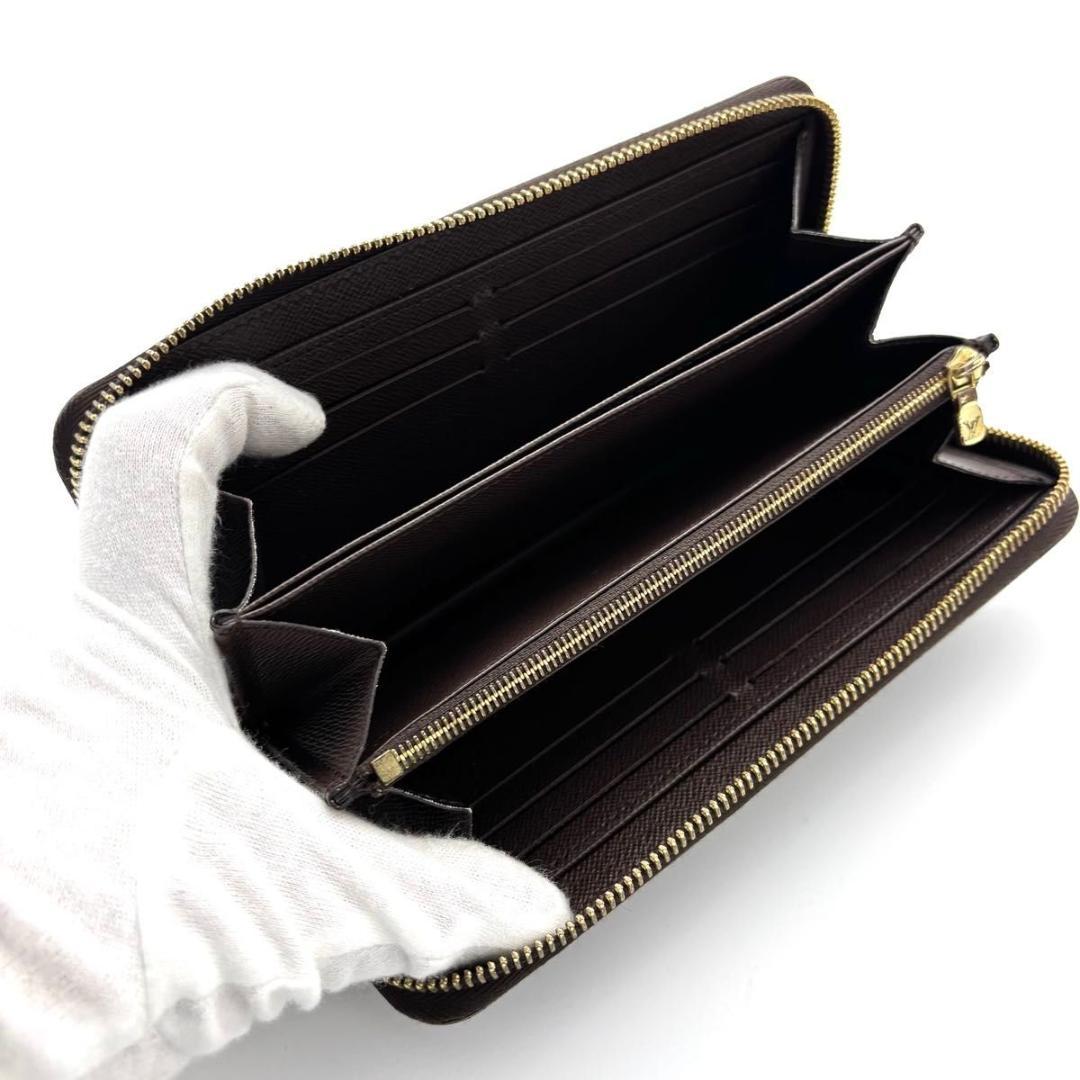 【現行 最高級美品】ルイヴィトン ダミエ ジッピーウォレット 長財布 レディース