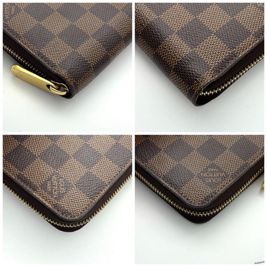 【現行 最高級美品】ルイヴィトン ダミエ ジッピーウォレット 長財布 レディース