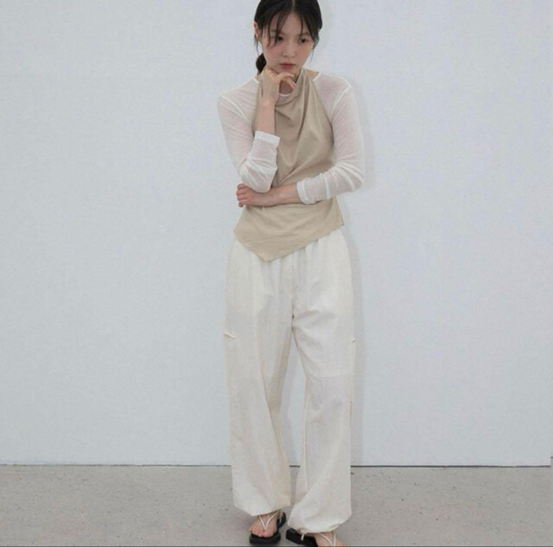 OHOTORO ナイロンカーゴパンツ