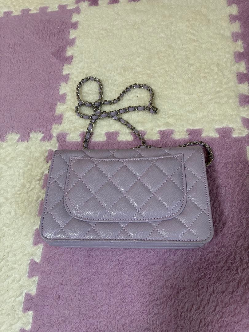 CHANEL ノベルティ ウォレットチェーンショルダーバッグ