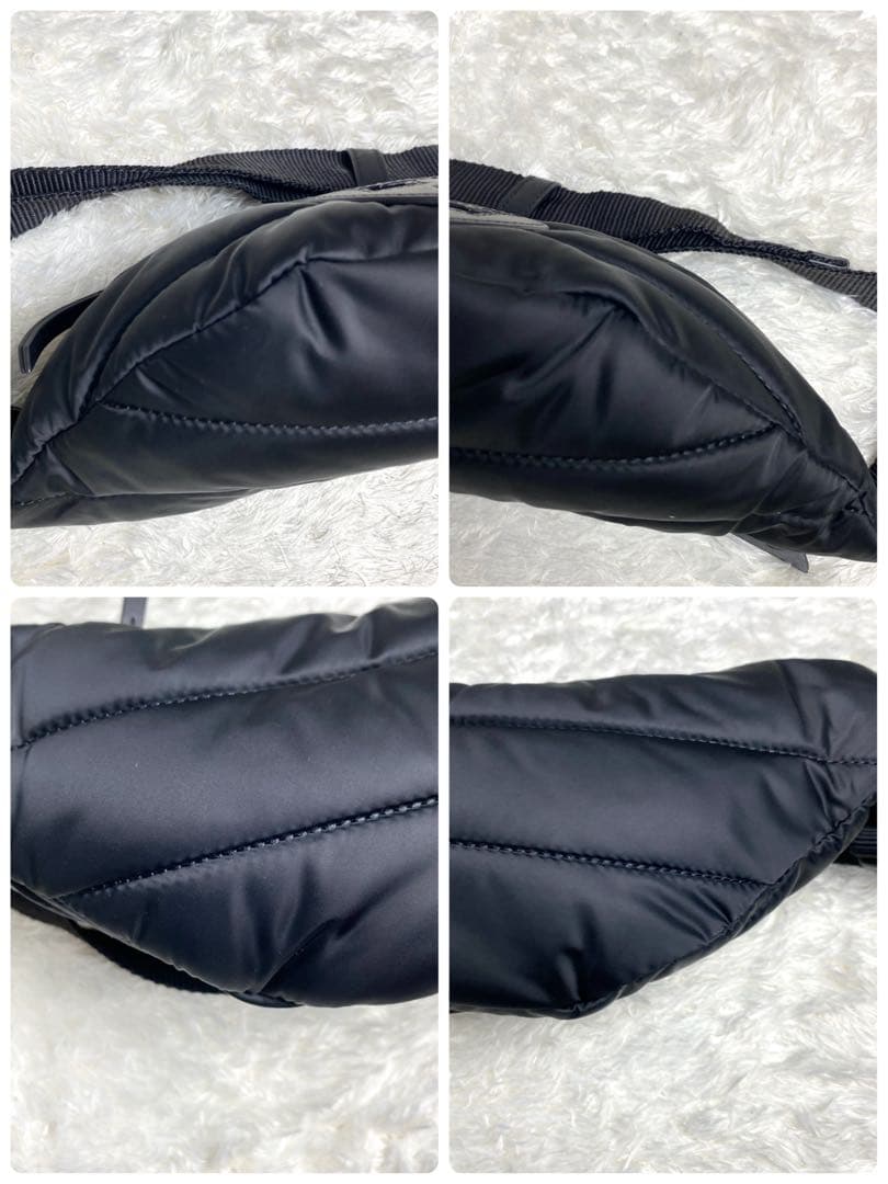 極美品　トリーバーチ　ボディバッグ　エラ　ベルトバッグ　キルティング　ナイロン