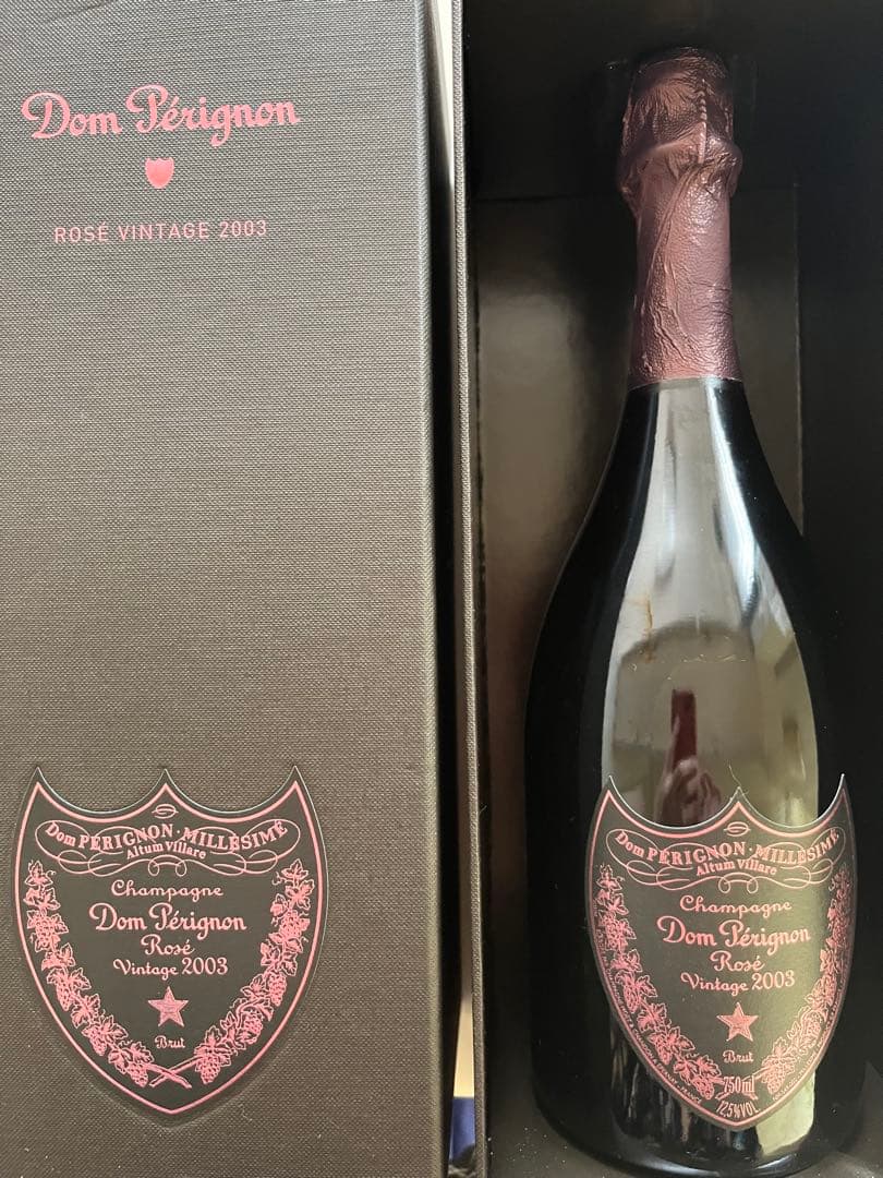 ロゼ ドンペリ シャンパン 2003年 ヴィンテージ 750ml箱付