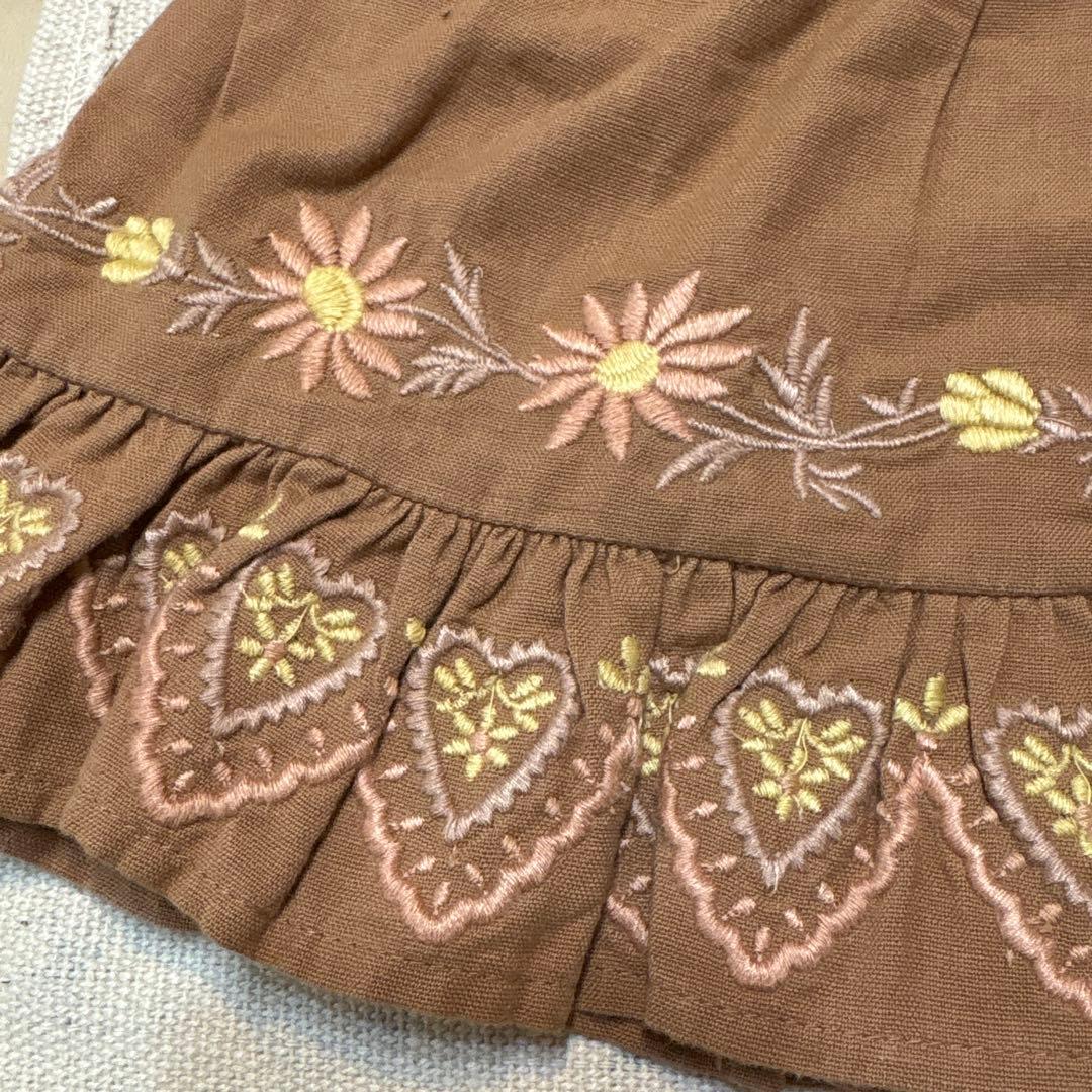 トップス Apolina Bettina Blouse - Chocolate 3-5Y