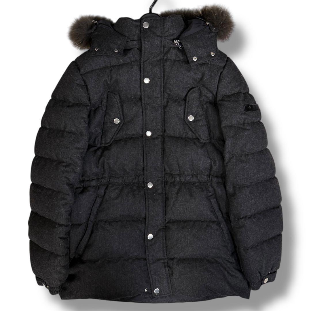 美品 TATRAS BIONDI カシミヤ混 3way ダウンジャケット XXL