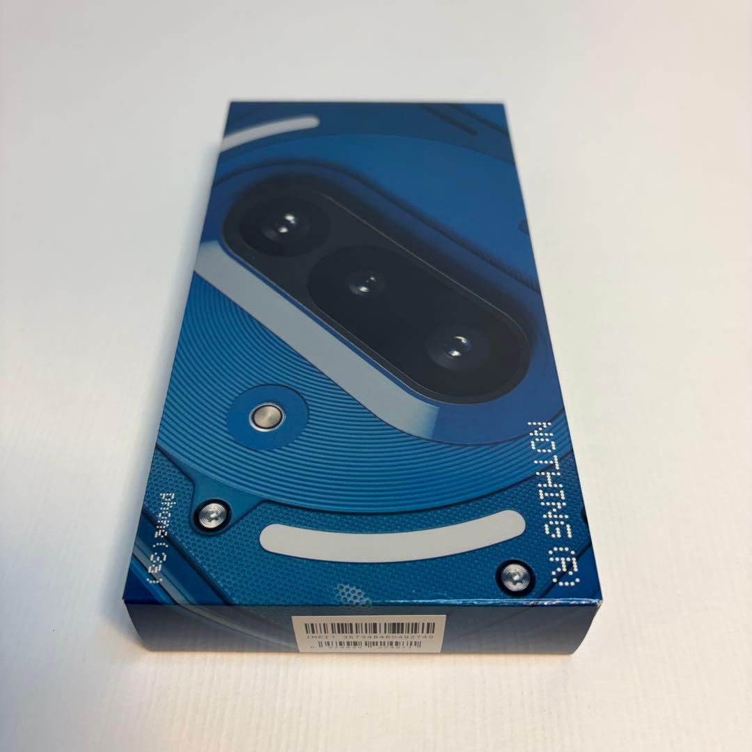 大特価・新品　Nothing Phone (3a) 128GB 限定 ブルー