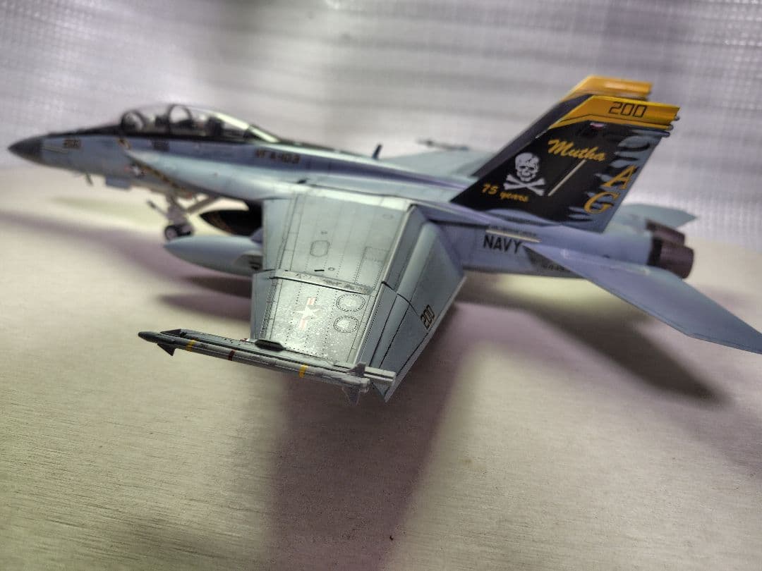F/A-18F スーパーホーネット 1/48ＶＦＡ−103ジョリーロジャース