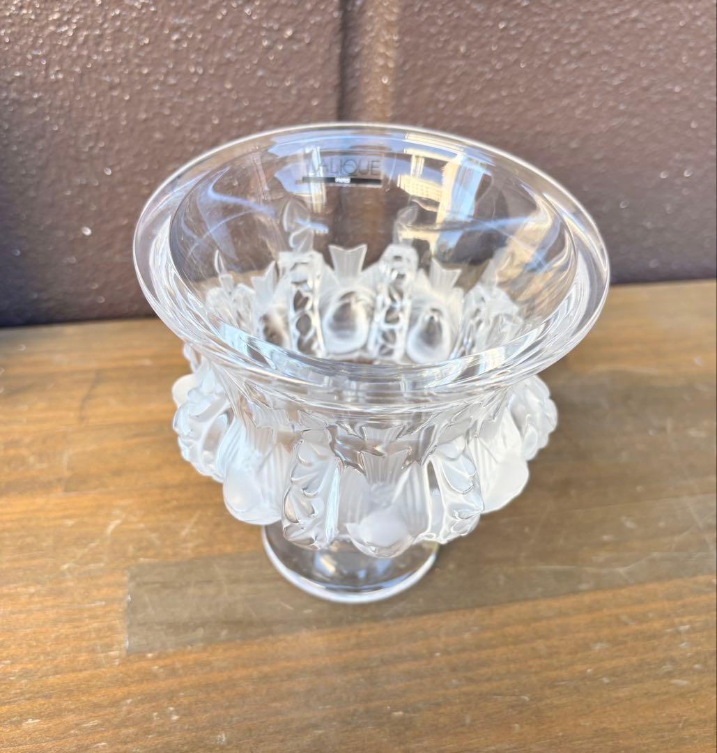 ラリック ガラス フラワーベース 花瓶