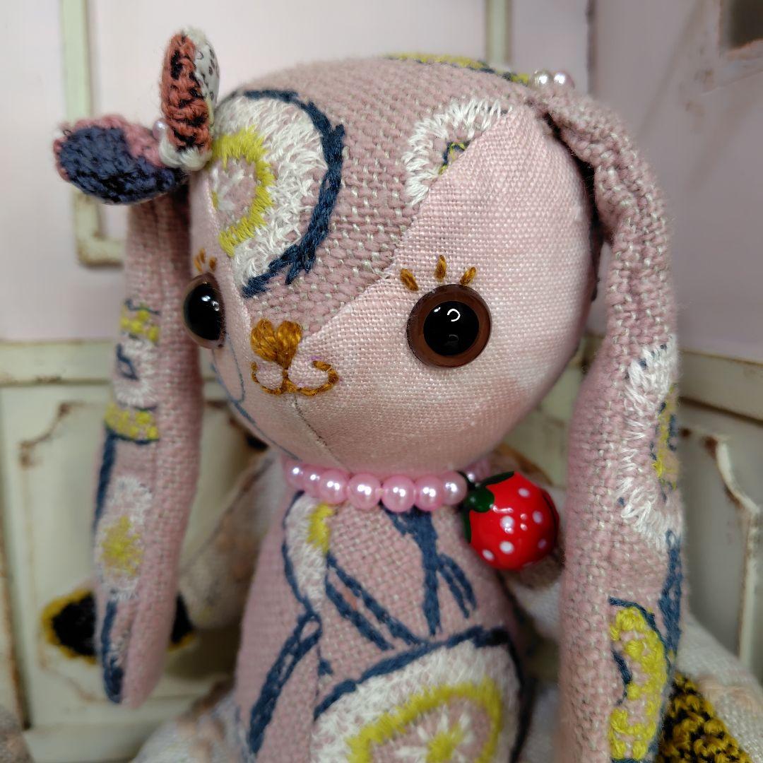 ミナペルホネン＊ハンドメイド＊ぬいぐるみ＊ウサコ＊①