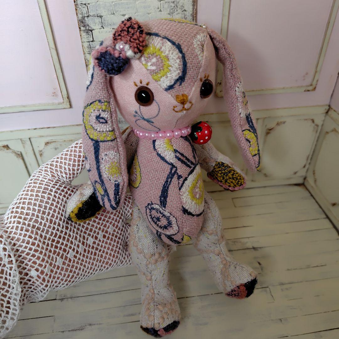 ミナペルホネン＊ハンドメイド＊ぬいぐるみ＊ウサコ＊①
