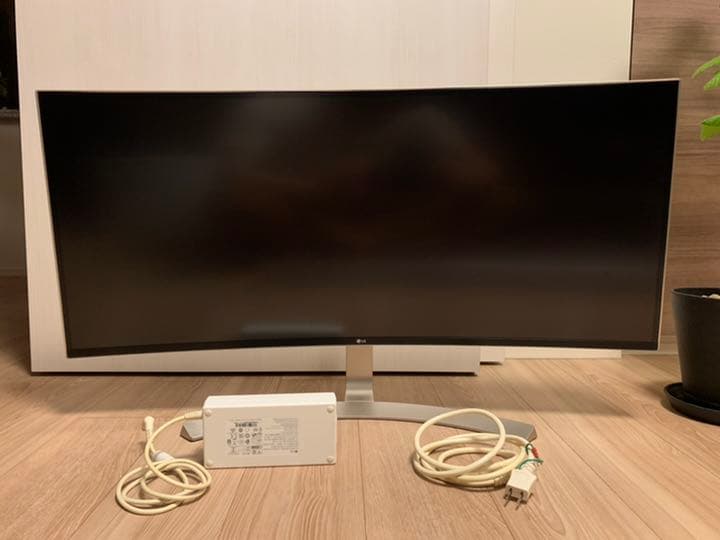 LG 38UC99-W テレワーク リモート ディスプレイ モニタ ※手渡し希望