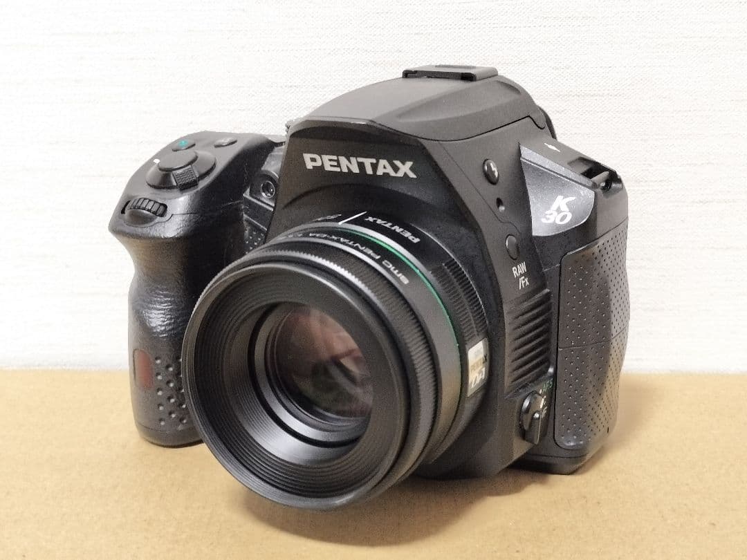 【黒死病対策済】PENTAX 50mm 単焦点レンズ + K-30 ブラック