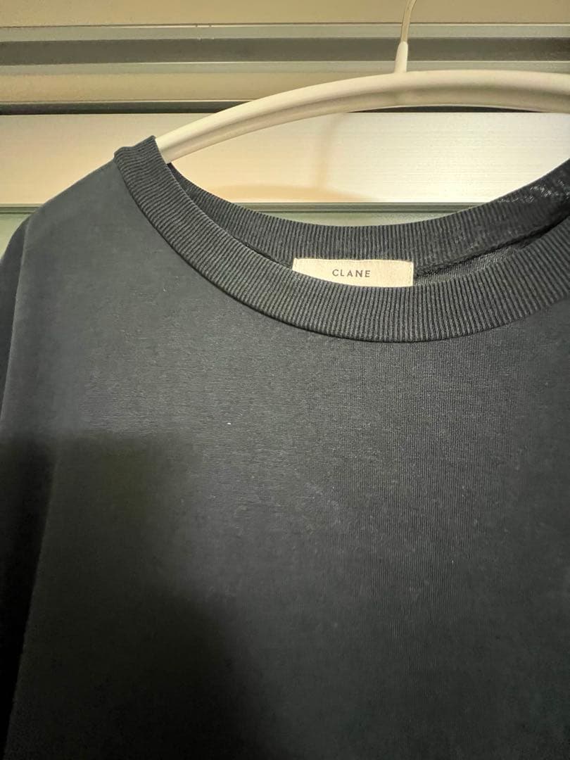 clane ソフトカットトップス　黒白　2枚セット　サイズ1