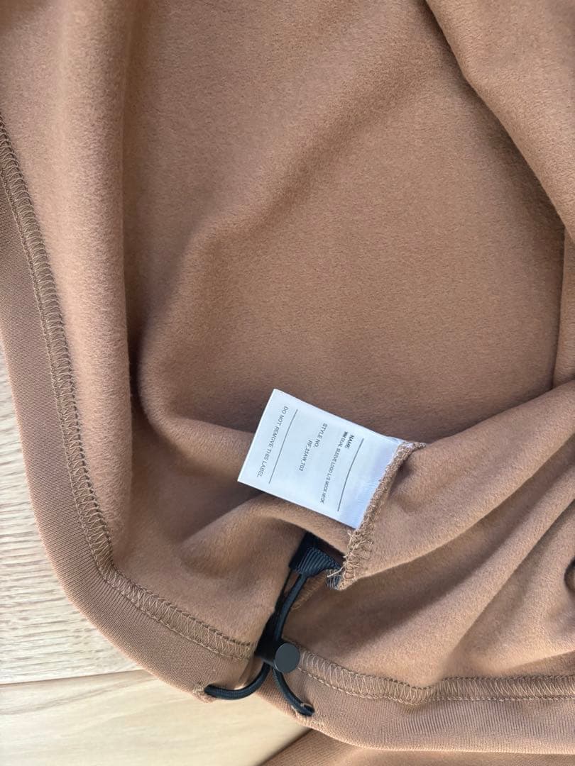 ラフロッグ　微起毛モックネックシャツ