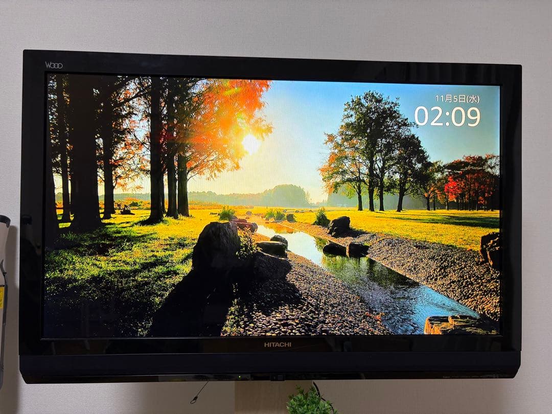 HITACHI 37型 液晶テレビ L37‑XP07／録画HDD内蔵