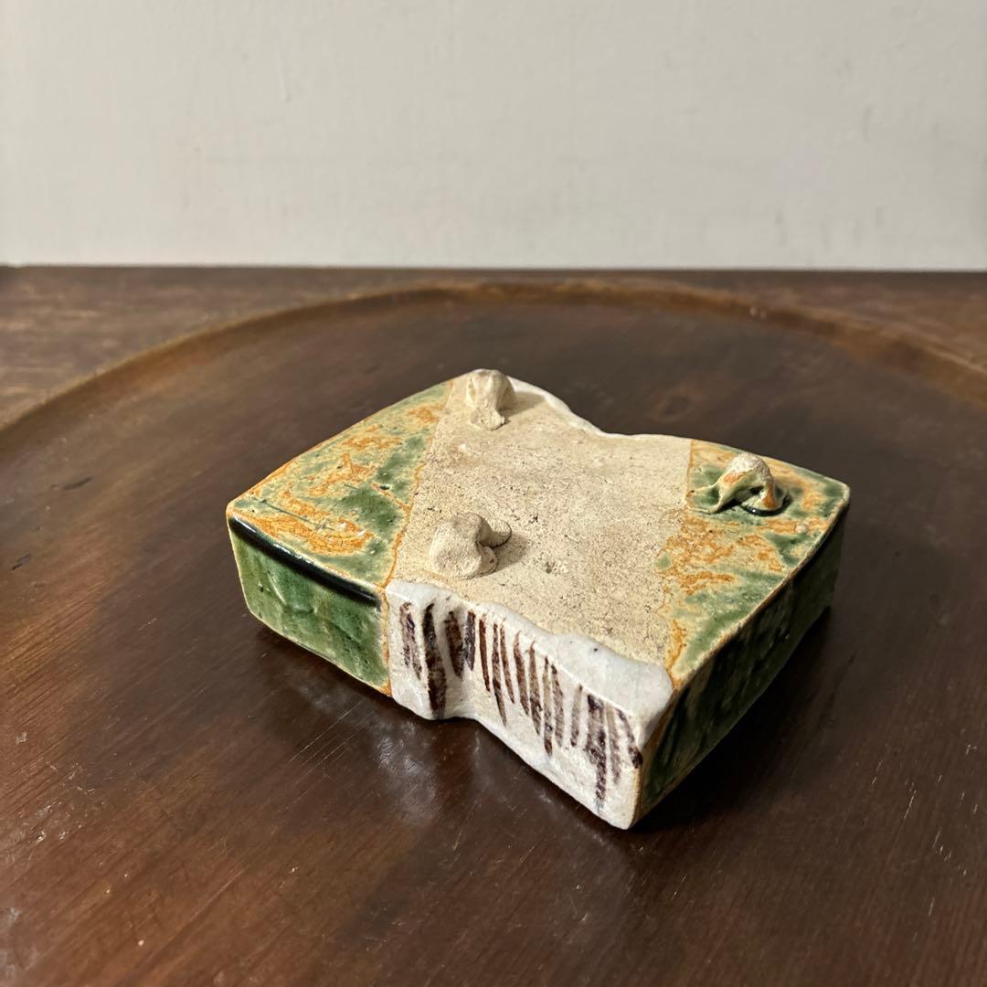 時代織部　向付け　美濃　瀬戸　古美術　茶道具　懐石　酒器　志野　唐津　備前　李朝