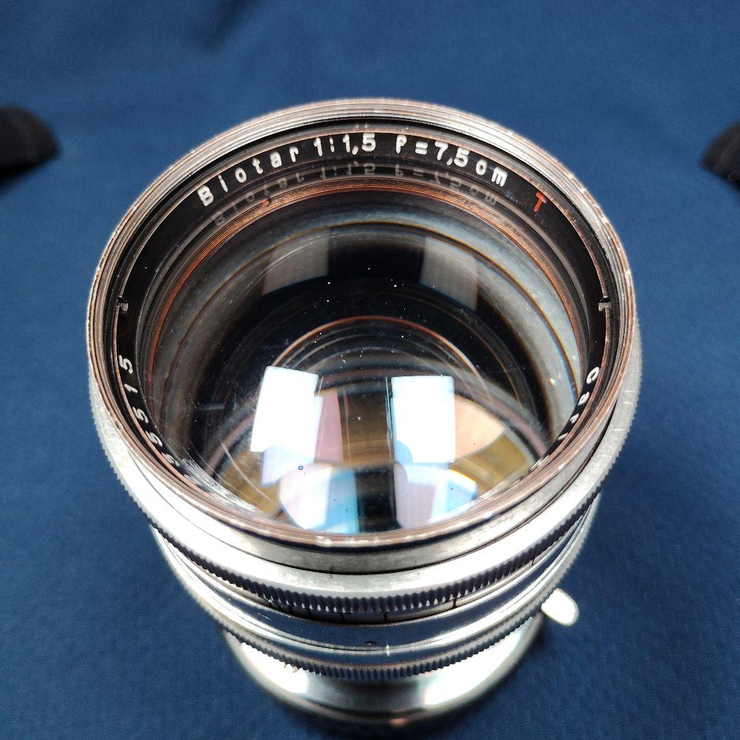 Carl Zeiss Jena Biotar 75mm f1.5 OH済