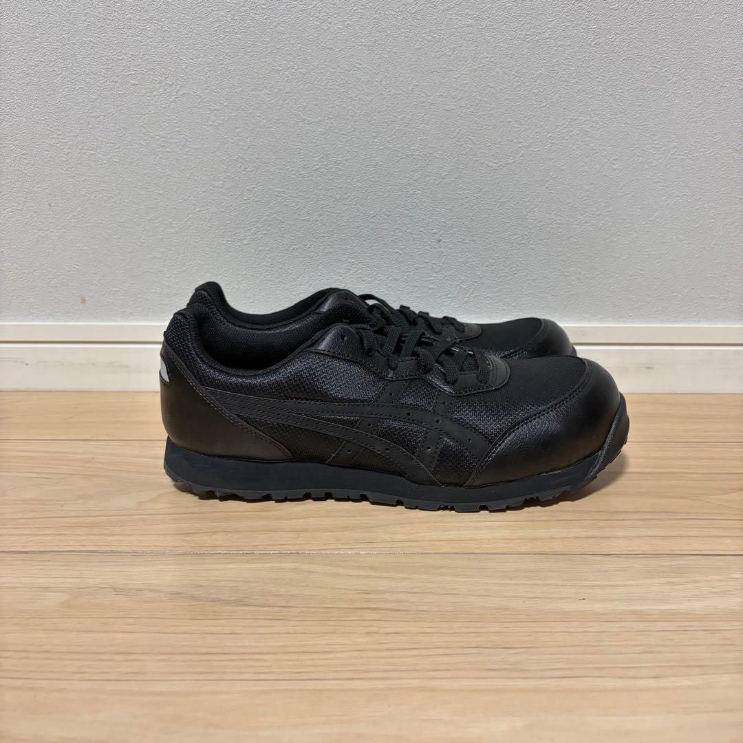 【新品】アシックス 安全靴 ウィンジョブ CP201（27.5cm・黒）
